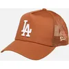 Image de Casquette Trucker - Los Angeles Dodgers par New Era Marron T.U Accessoires