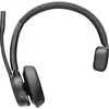 Image de HP Poly Voyager 4310 Teams (USB-A/C), sans support (Sans fil, USB-A, Les équipes Microsoft), Casque micro de bureau, Noir