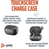 Image de HP Poly Voyager Free 60+ UC Ecouteurs carbone noir +BT700 Adaptateur USB-C +Etui de recharge pour (Sans fil, USB-C, Les équipes Microsoft, Réunion Google, Zoom), Casque micro de bureau, Noir