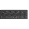 Image de HP 225 - Clavier - disposition des zones 2,5 - sans fil - 2.4 GHz - Allemand - noir