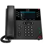 Image de HP Poly VVX 450 - Téléphone VoIP - (conférence) à trois capacité d'appel - SRTP, SIP, SDP - 12 lignes - noir