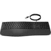 Image de HP 485 CFT WD KBD FR (FR, Filaire), Clavier, Noir