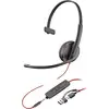 Image de HP Poly Blackwire 3215 Monaural USB-C Headset +3.5mm Plug 8X227A6