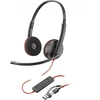 Image de HP Poly Blackwire 3220 Stereo USB-C Headset +USB-C/A Adapter 8X228A6