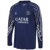 Image de T-shirt Homme Manches Longues Col Rond Logo Jordan Lettre Bleu Marine HJ0867-493 M