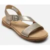 Image de CLBY BACKSTRAP SANDAL GOLDM par Timberland Or et bronze 36 Femme