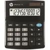 Image de HP, Calculatrice, Calculatrice de bureau OfficeCalc 112 noire (Fonctionnement sur piles, Panneau solaire)