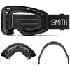 Image de Smith, Unisexe, Lunettes de sport, Rhythm MTB + Dirt Screen - MTB Goggles (Noir, Clear), Transparent, Noir