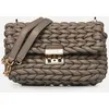 Image de Tribeca Lg Conv Chain Shldr par Michael Michael Kors Beige T.U Sacs