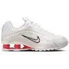 Image de Nike, Femmes, Baskets, Shox R4 W White Phantom, Rouge, Blanc, (38)