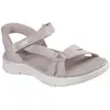 Image de Skechers, Femmes, Sandales, GO WALK Flex Sandal - Illuminate - Sandalen - Damen, Beige, Gris, (41)