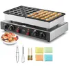 Image de Vevor Mini-Pfannkuchenmaker, Gaufrier, Argent