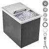 Image de VEVOR Bac à glace encastrable 26,7 L, inox, couvercle. Conservateur à glaçons, bar.