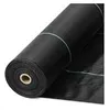 Image de VEVOR Toile de Paillage Anti-Mauvaises Herbes Géotextile Tissé PP 0,9x91,4m 108g