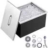 Image de Bac à glace encastrable VEVOR 30,25 L - Inox - Isolation 24H - Avec couvercle