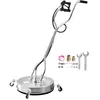 Image de VEVOR Nettoyeur de surface 558 mm - Inox - 310 bar - Double poignée