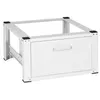 Image de VEVOR Socle universel support base pour lave-linge sécheuse 685,8 mm avec tiroir