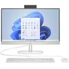Image de HP 24-cr0068nf - Tout-en-un N-series N300 / jusqu'à 3.8 GHz - RAM 8 Go - SSD 512 Go - NVMe - UHD Graphics - Gigabit Ethernet, IEEE 802.11ax (Wi-Fi 6), Bluetooth 5.3 - Win 11 Home - moniteur : LED 23.8" 1920 x 1080 (Full HD) - clavier : Français - Blanc