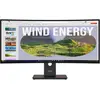 Image de Lenovo ThinkVision T34WD-40 (3440 x 1440 pixels, 34"), Moniteur, Noir