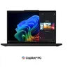 Image de Lenovo ThinkPad T14 Gen 6 21QJ - Copilot+ PC - conception de charnière à 180 degrés - AMD Ryzen AI 5 PRO - 340 / jusqu'à 4.8 GHz - Win 11 Pro - Radeon 840M - 16 Go RAM - 512 Go SSD TCG Opal Encryption 2, NVMe - 14" IPS écran tactile ThinkPad Privacy