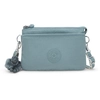 Image de Kipling Sac Bandoulière Riri Relaxed Grey Bleu Petit Femme 56% Recycled Polyamide, 44% Polyamide