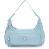 Image de Kipling Sac D'épaule Karis S Light Denim Jq Imprimé Petit Femme 100% Cotton