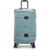 Image de Kipling Bagages À Roulettes Spontaneous M Relaxed Grey Bleu Standard Femme 56% Recycled Polyamide, 44% Polyamide