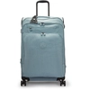 Image de Kipling Bagages À Roulettes New Youri Spin M Relaxed Grey Bleu Standard Femme 56% Recycled Polyamide, 44% Polyamide