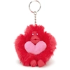 Image de Kipling Singe/porte Clé Valentine Monkey Red Valentine Monkey Rouge Petit Femme 72% Acrylic, 28% Polyester