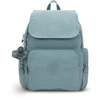 Image de Kipling Sac À Dos City Zip S Relaxed Grey Bleu Petit Femme 56% Recycled Polyamide, 44% Polyamide