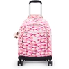 Image de Kipling Sac À Dos New Zea Pink Palm Imprimé Grand Femme 100% Recycled Polyester