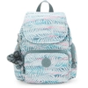 Image de Kipling Sac À Dos City Zip Mini Palmtree Leaves Imprimé Petit Femme 100% Recycled Polyester