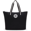 Image de Kipling Fourre Tout Davian Up Black White Hip Noir Grand Femme 100% Polyamide