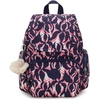 Image de Kipling Sac À Dos City Zip Mini Palm Mood Imprimé Petit Femme 100% Recycled Polyester