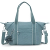 Image de Kipling Sac D'épaule Art Mini Relaxed Grey Bleu Petit Femme 56% Recycled Polyamide, 44% Polyamide