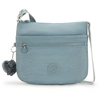 Image de Kipling Sac Bandoulière Arto Relaxed Grey Bleu Standard Femme 56% Recycled Polyamide, 44% Polyamide