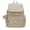 Image de Kipling Sac À Dos City Zip S Glorious Beige Silver Imprimé Petit Femme 60% Polyamide, 40% Recycled Polyamide