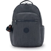 Image de Kipling Sac À Dos Seoul College Extra Marine Navy Bleu Grand Femme 100% Polyester