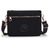 Image de Kipling Sac Bandoulière Riri L Zip Black Rose Spice Noir Standard Femme 100% Polyamide