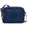 Image de Kipling Sac Bandoulière Abanu M Zip Airy Blue Quilt Bleu Standard Femme 100% Polyamide