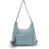 Image de Kipling Sac D'épaule Yenna Relaxed Grey Bleu Standard Femme 56% Recycled Polyamide, 44% Polyamide