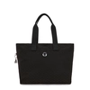 Image de Kipling Fourre Tout Colissa Up Black Sign Jacquard Noir Grand Femme 100% Polyester