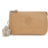 Image de Kipling Pochette Creativity L Cookie Beige Grand Femme 56% Recycled Polyamide, 44% Polyamide