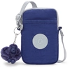Image de Kipling Sac Téléphone Tally Bottle Blue Combo Bleu Petit Femme 56% Recycled Polyamide, 44% Polyamide