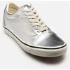 Image de Old Skool LTHR par Vans Argent 38 1/2 Femme