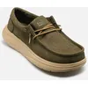 Image de Wally COMF Worn Twill par HEYDUDE Vert 41 Homme