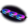 Image de HP Ventilateur modulaire OMEN 120 mm   Pack de 3 noir (120 mm, 3x), Ventilateur PC, Noir