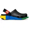 Image de Crocs, Unisexe, Chaussons, 4LW System Clog, Noir, (39, 39 1/3, 39.5, 40)
