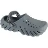 Image de Crocs X - Echo Clog, Claquettes Unisexes grises 45/46 gris