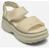Image de Soho Frosted Y Strap Sandal par Crocs Beige 36 - 37 Femme